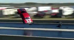 Drag Racing Chevy Camaro Goes Flying, Sticks The Landing In Incredible Feat Of Car Control | Carscoops