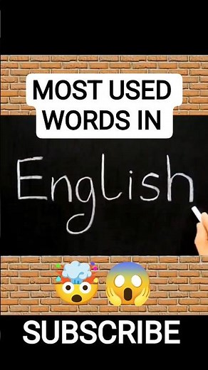 Most Used Word 😱🤯