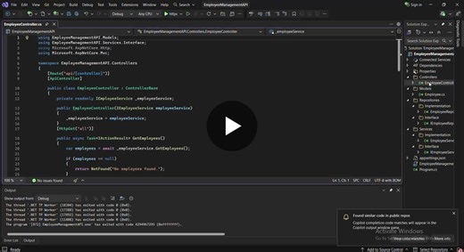 #dotnet #webapi #backend #dapper | Mohammad Usman