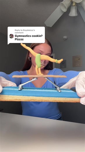 Decorating Cookies Inspired by Gymnastics