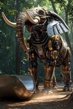 Robo Machine Elephant — Animatrix Machines Advanced Robotic Series
