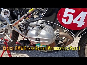 Classic BMW boxer racing motorcycles - Bavarian delights