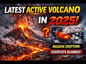 Latest Active Volcano in the World | 2025 Update