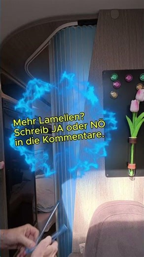 Dieses Geräusch einer Badlamelle im Camper ist SO befriedigend 😍🚐 #ASMR #shorts