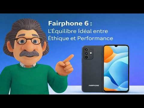 Fairphone 6, the ideal balance between ethics and performance!