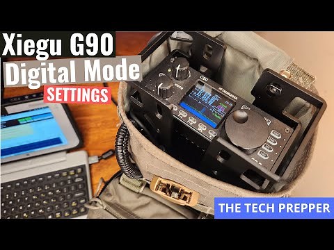 Xiegu G90 Digital Settings - Manpack Series