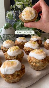 🥒 ZUCCHINI & LIME BLW CUPCAKES 🧁 Making different flavoured cupcakes and muffins with veggies thrown in, is definitely one of my favourite weekly hobbies 🤣🌱 and this new flavour is a win: they are soft, moist, zesty, and best of all, ridiculously easy to make. They’re suitable from 6 months once allergens have been exposed and checked ✅ If you want the recipe for these comment “CUPCAKES” below (& please let me know if you have any flavour combos you’d like to see!!) . . . . . #babysnack #hea