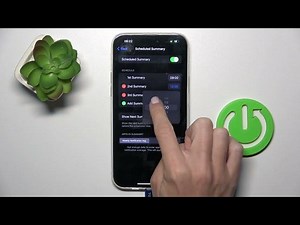 How to Activate Notification Summary on iPhone 15 Plus?