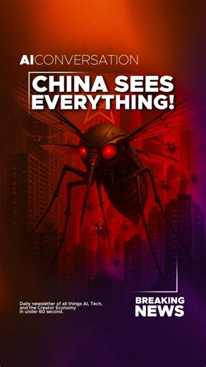 #surveillancetech #militaryinnovation #china #ai #spydrones #privacycrisis #security | Iconic Becker