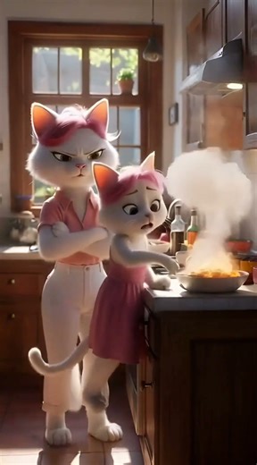 Crazy Cat Mother-in-Law vs Kitty Bride 😳🐱