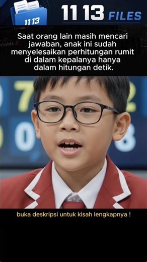 Anak Ini Bisa Menghitung Lebih Cepat dari Kalkulator.