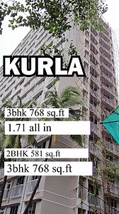 1.9K views | 9403654879 2bhk 581 sq.ft LACS 3BHK 768sq.ft |KURLA EAST READY TO MOVE | TREE HOUSE | Facebook