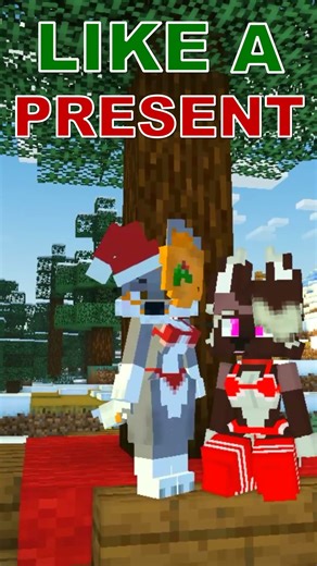 "Like for a special gift this Christmas" 🐺(download in discord btw xoxo) #minecraft #furry #mcmods