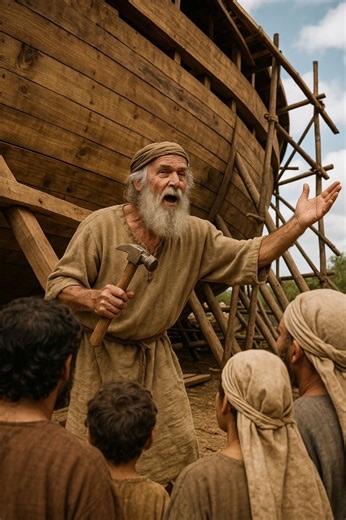 God warned the people through Noah, but they refused to listen or repent. When the flood came, only Noah and his family were saved in the ark, showing that obedience brings salvation while ignoring God’s warning leads to destruction. | BIBLE Stories Videos