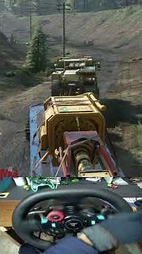 DAN Heavy Vehicle Drive | Snow Runner | Steering Wheel Gameplay