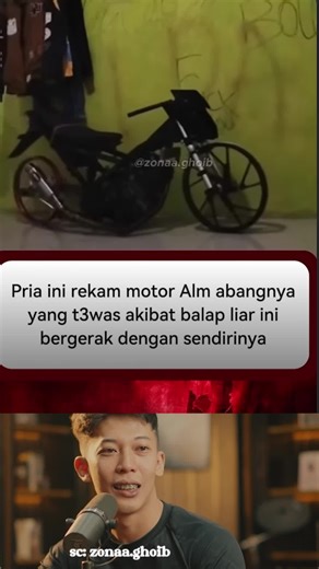 Kisah Horor Motor Jalan Sendiri