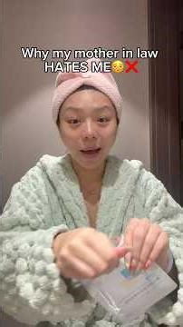 my mother in law can’t stand me, but it’s valid🙃🙃 #storytime #skincare