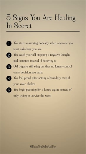 The sneaky signs healing is already happening #psychology #healing #recovery