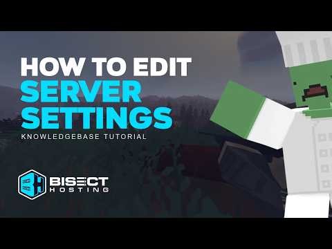How to Edit Server Settings on an Unturned Server!