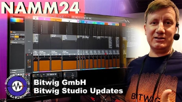 NAMM 2024: Bitwig GmbH - Bitwig Studio Updates