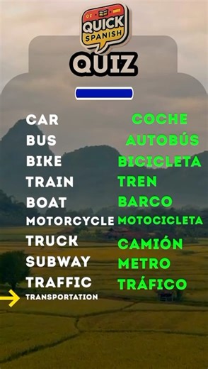 61 shares | Spanish Vocabulary for beginners! | Quick Spanish | Facebook