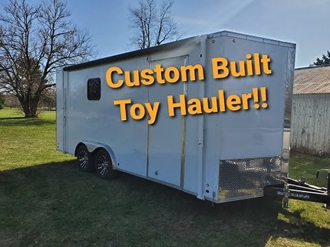 Custom Built Toy Hauler And Enclosed Trailer