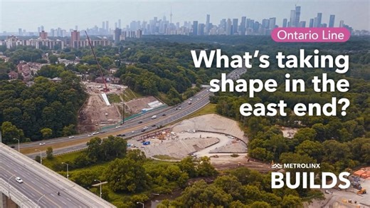 Construction underway on the Ontario Line s elevated guideway | John Komorniczak, EMBA