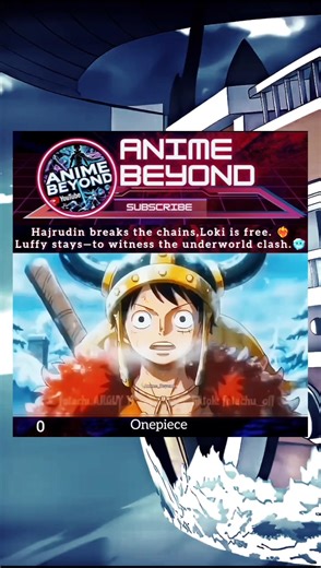 Luffy was stunned to see loki fight 🥶 #onepiece #manga #edit #anime #new #luffy #loki #viral #shorts