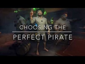 Choosing or changing your pirate appearance