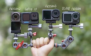 大疆Action3 大战GoPro！附赠Action全系列运动相机横向对比