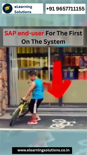 When a SAP End-User Logs In for the First Time 😅