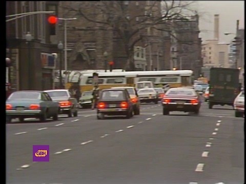 Back Bay, Boston seen in January, 1979. | GBH Archives