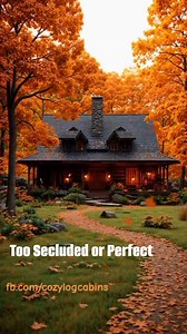 11K views · 743 reactions | Concept Video of a Beautiful Log Cabin during the Fall   ⛺ . . . . . #lifestyle #cabinlife #fallvibes #fbreels2025ツ #reelsfypシ #reelsvideoシ #fyp | Log Cabins and Log Homes | Facebook