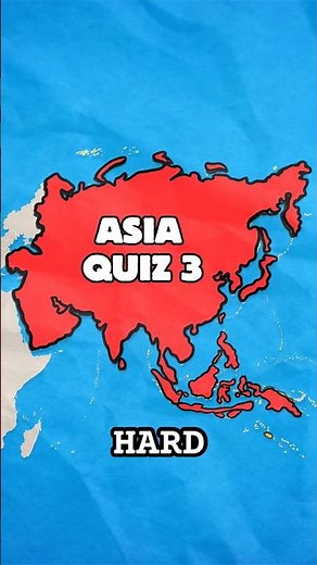 99% Get the Final Asia Question Wrong! 🤯 #asia #geography #quiz