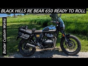 RE Bear 650 - Long Ride Special from Baxter Custom Works - Wahoo!