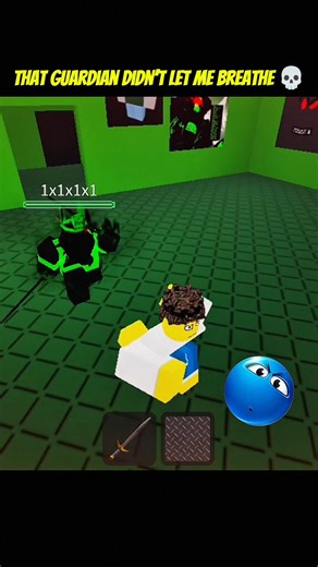 That Guardian Didn’t Let Me Breathe 💀 #roblox #grow