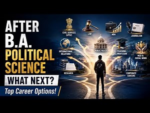 After B.A. Political Science, what are the best career options? 🤔