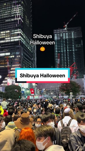 Exploring Shibuya Halloween 2022 in Japan