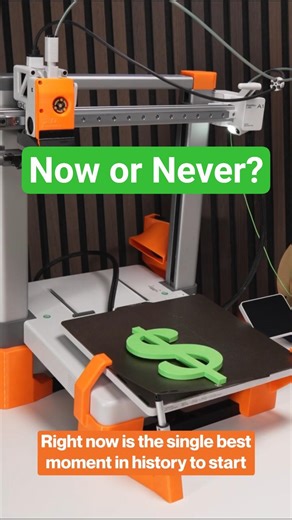 Desktop 3D printers are finally ready for scaling, it's now or never #3dprinting #automation