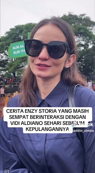 CERITA ENZY STORIA YANG MASIH SEMPAT BERINTERAKSI DENGAN VIDI ALDIANO SEHARI SEBELUM KEPULANGANNYA #vidialdiano #vidialdianomeninggal #enzystoria #fyp #viral