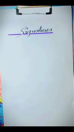 S Letter Signature Calligraphy Tutorial
