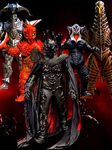 暗黒宇宙の大皇帝エンペラ星人と暗黒四天王 암흑우주의 대황제 엠페라 성인과 암흑사천왕 Alien Empera The Great Emperor of the Darkness Universe, Saint and the Dark Four Heavenly Kings