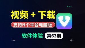 第63期 软件体验 电脑端批量视频下载软件-支持的平台挺多，有些就测试不了 界面挺好看的.
