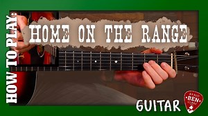 14K views · 182 reactions | Simple melody, slow tempo, and plenty of opportunity to make it TASTY! Tabs/Mp3: banjobenclark.com/lessons/home-on-the-range-guitar-guitar-intermediate Access all tabs/vids: banjobenclark.com/join | Banjo Ben | Facebook