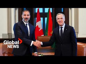 “It’s a historic day”: Carney meets with Aga Khan in Imam’s 1st visit to Canada