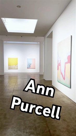 Ann Purcell art exhibition tour at Berry Campbell Gallery in NYC 2026 #art