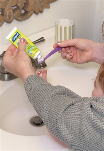 #ad Little parenting hack: use what they already love. We have been using the Orajel Naturals Sesame Street Fluoride-free Training Toothpaste and brushing time has genuinely gotten so much easier. It's 100% naturally sourced ingredients, free from artificial colors and dyes, safe if swallowed, and pediatrician recommended. Perfect for kids 0 to 3. Check out the link in bio to grab it for your little one! @Orajel #Orajel #OrajelNaturals #SesameStreet #ToddlerMom