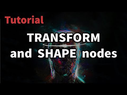 Maya: Transform and Shape nodes 101