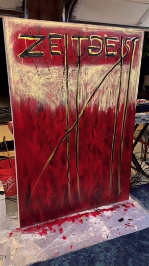 Zeitgeist ‪@NOISEARTSPACE-CA‬ #contemporaryart #painting #painter #zeitgeist