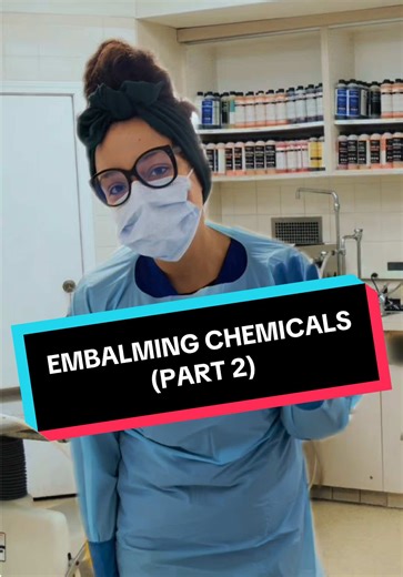 EMBALMING CHEMICALS EXPLAINED (PART 2) #mortician #embalmer #educationalpurposes #chemicals #mortuary